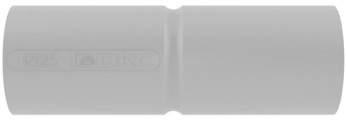 Муфта труба-труба с ограничителем ПВХ DKC Express Д=25 IP40 серый картинка